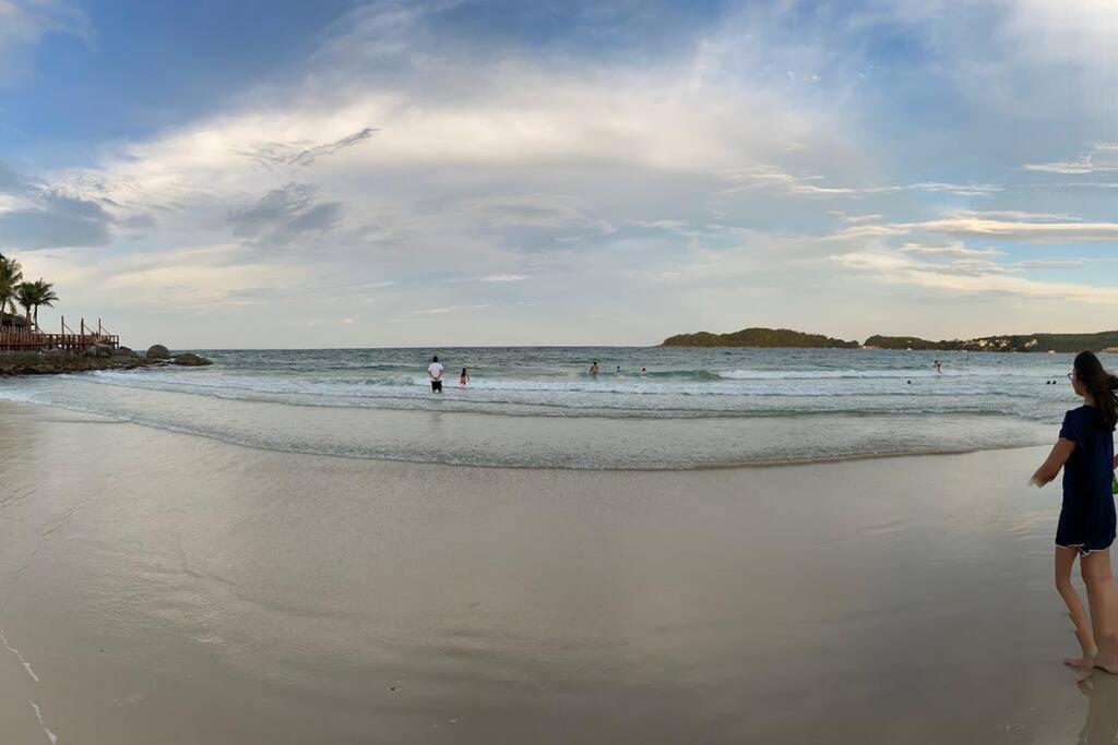 Apto Vista Mar -250Mts Da Praia Bombinhas Buitenkant foto